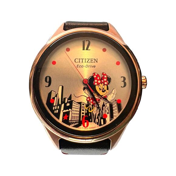 Citizen Other - Citizen Eco-Drive Minnie Mouse Disney Character Dial Watch - NWT